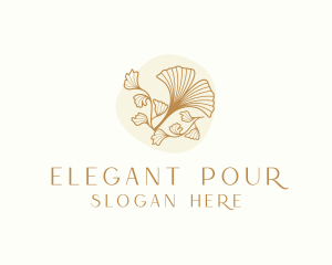 Elegant Floral Boutique logo design