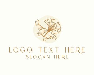 Spa - Elegant Floral Boutique logo design