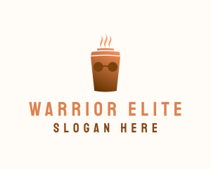 Caffeine - Coffee Drink Shades logo design