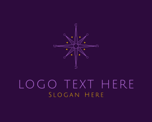 Stellar - Astrology Cosmic Compass logo design