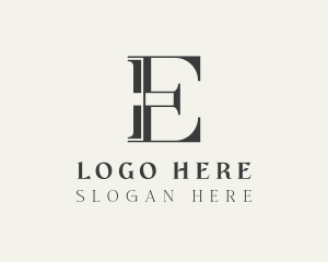 Investor Corporate Firm Letter E Logo