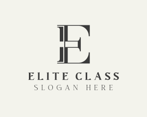 Investor Corporate Firm Letter E logo design