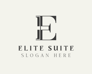 Investor Corporate Firm Letter E logo design