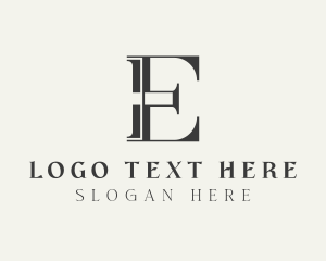 Investor Corporate Firm Letter E Logo