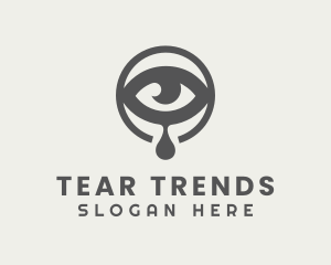 Tear - Eye Teardrop Cry logo design