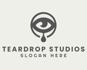 Teardrop - Eye Teardrop Cry logo design