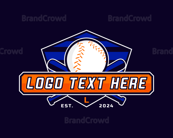 Baseball Athletic Sports Logo