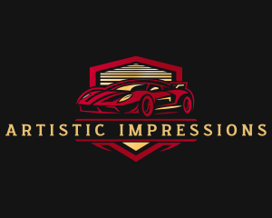 Car Garage Vehicle logo design