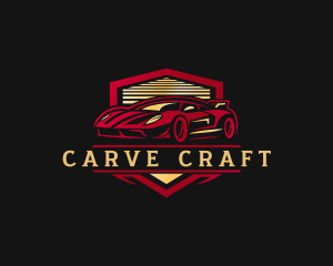 Car Garage Vehicle logo design