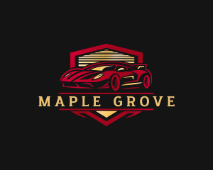 Car Garage Vehicle logo design