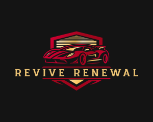 Restoration - Car Garage Vehicle logo design
