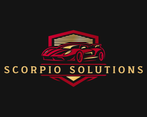 Car Garage Vehicle logo design