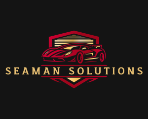 Car Garage Vehicle logo design