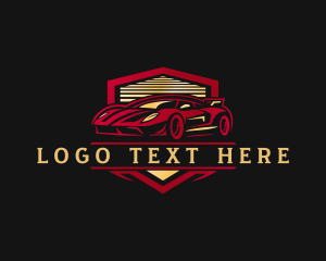 Engine - Car Garage Vehicle logo design