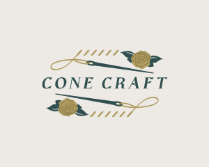 Needle Thread Stitch logo design