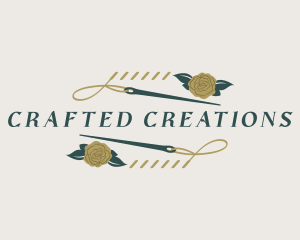 Needle Thread Stitch logo design