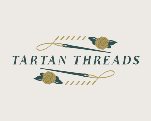 Needle Thread Stitch logo design