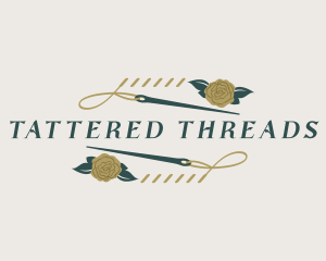 Needle Thread Stitch logo design