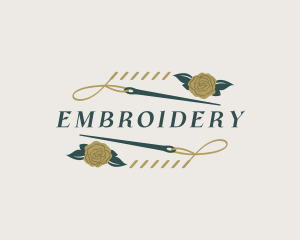 Needle Thread Stitch logo design