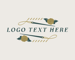 Needle Thread Stitch Logo