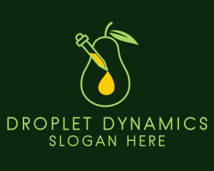 Dropper - Avocado Oil Extract logo design