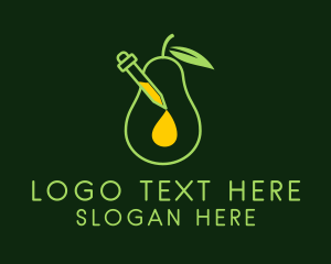 Oil - Avocado Oil Extract logo design
