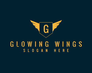 Wing Shield Forwarding Logistics logo design