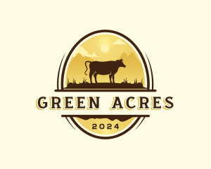 Cow Ranch Farm logo design