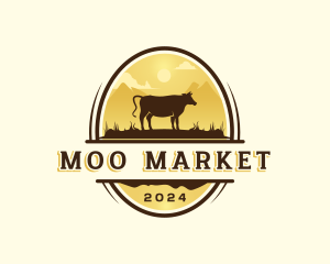 Cow Ranch Farm logo design