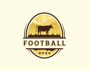 Livestock - Cow Ranch Farm logo design