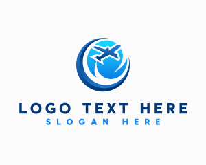 Plane - Travel Logistics Airplane logo design