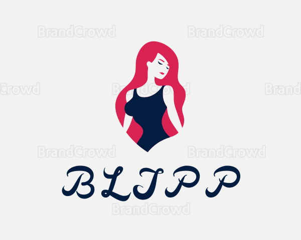 Female Adult Bikini Logo