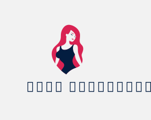 Sexy - Female Adult Bikini logo design