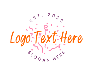 Toddlers - Kiddie Birthday Party logo design