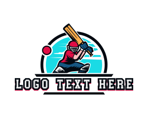 Paddle - Sports Cricket Paddle logo design