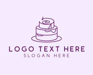 Pastry - Cake Pastry Dessert logo design