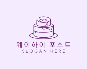 Cake Pastry Dessert logo design