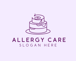 Cake Pastry Dessert logo design