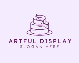 Cake Pastry Dessert logo design