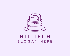 Cake Pastry Dessert logo design