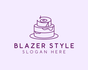 Cake Pastry Dessert logo design