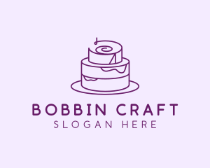 Cake Pastry Dessert logo design