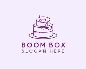 Cake Pastry Dessert logo design