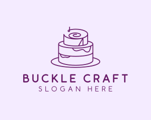 Cake Pastry Dessert logo design