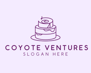 Cake Pastry Dessert logo design