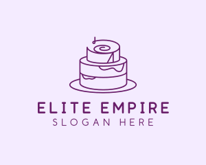 Cake Pastry Dessert logo design