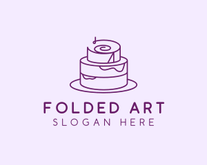 Cake Pastry Dessert logo design