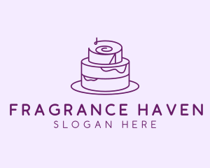 Cake Pastry Dessert logo design