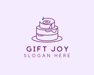 Cake Pastry Dessert logo design