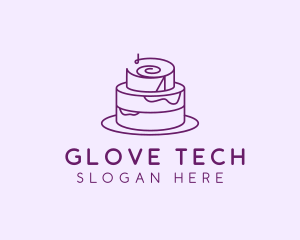 Cake Pastry Dessert logo design